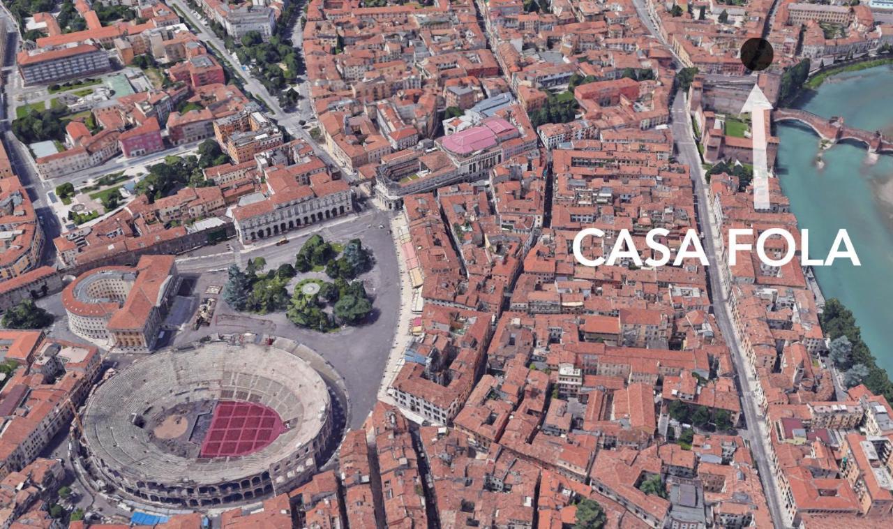 Casa Fola - City Centre Rooms Верона Екстериор снимка